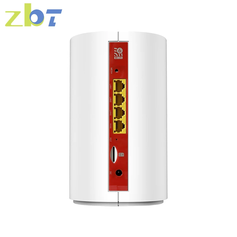 ZBT 5G M.2 Router Wifi6 Mesh System 5G Global Modem 1800Mbps Sim Card Openwrt Unlocked 3 Gigabit LAN Dual Band 5GHz 2.4G 12V CPE