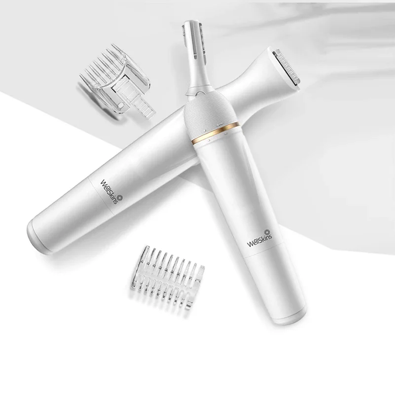 Триммер для бровей WellSkins Eyebrow Electric Trimmer WX-TM01 электробритва с двойным лезвием угол
