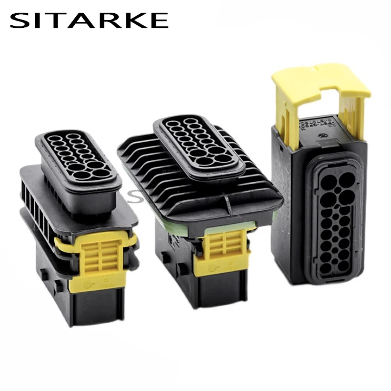 

16Pin HDSCS Female Male Sealed Waterproof Automotive Connectors 1-1564337-1 1-1564528-1 1-1564407-1 With Terminals