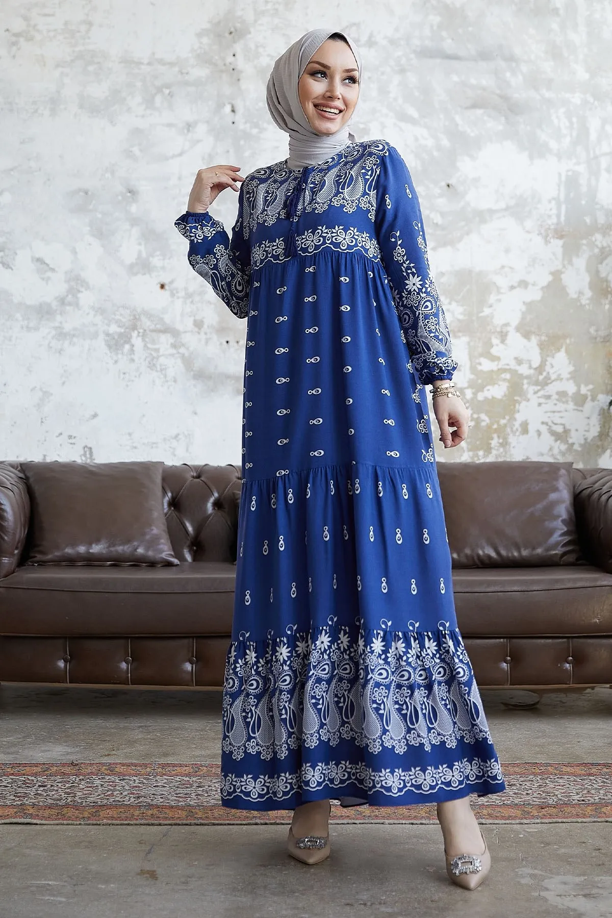 

Платье-макси с бахромой, лето 20220025