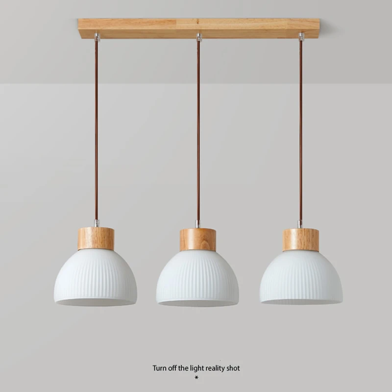 Деревянная люстра