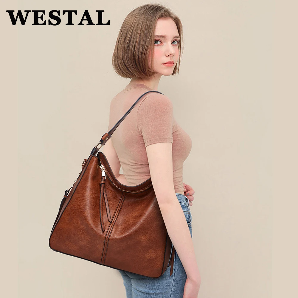 

WESTAL Women Bags 2022 Luxury Designer Handbags Pu Leather Bags For Female Crossbody Bag Ladies Vintage Brand Shoulder Bag Totes
