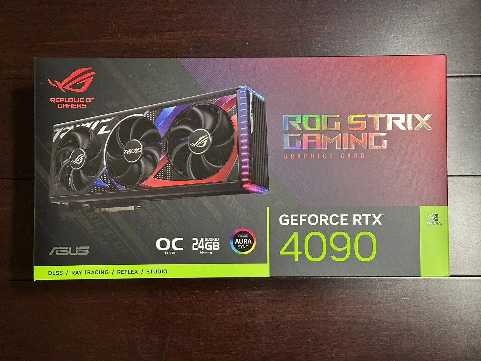 

Купите 3 и получите 2 бесплатные графические карты ASUS ROG Strix GeForce RTX 4090 OC 24 ГБ GDDR6X