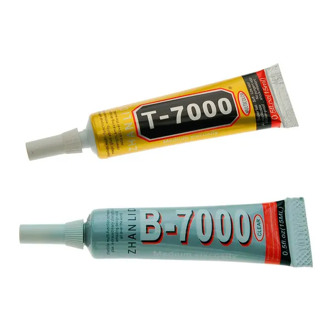 Multi Purpose B7000 Transparent T7000 Black Strong Super Glue.