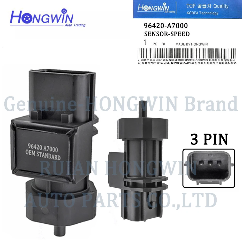 

Датчик скорости 96420 A7000 для Kia Bongo 2020 RB 16-20 Hyundai Hr 2017 2018 2019 H-100 HS K3 Starex Picanto 96420-A7000 96420A7000