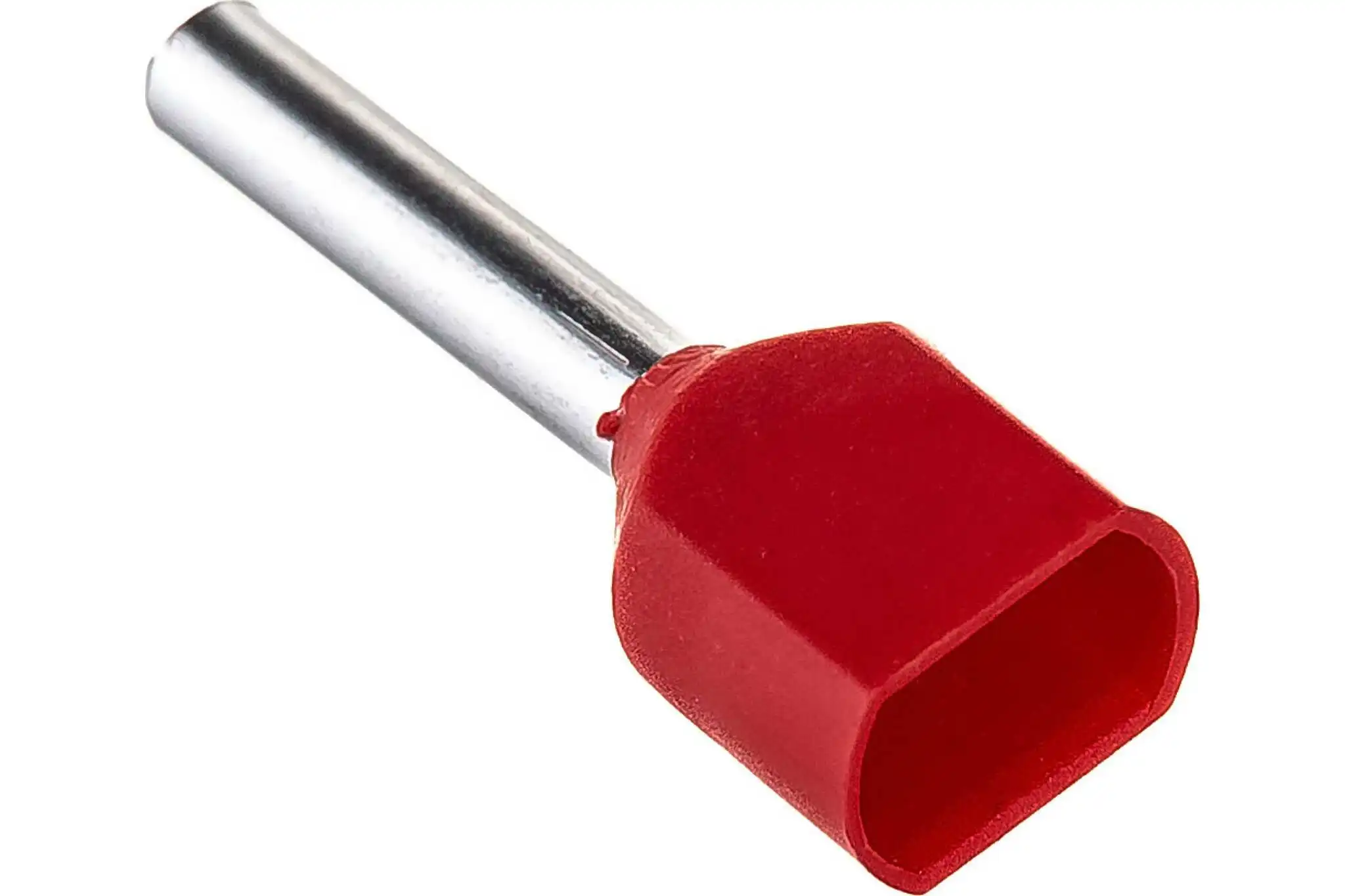 наконечник-гильза е10-12 1,0мм2 с изолированным фланцем иэк. наконечник с изолированным фланцем. наконечник iek ugn10-006-06-12. наконечник с изолированным фланцем. фланцем (100шт)tdm sq0512-0006 (10упак.