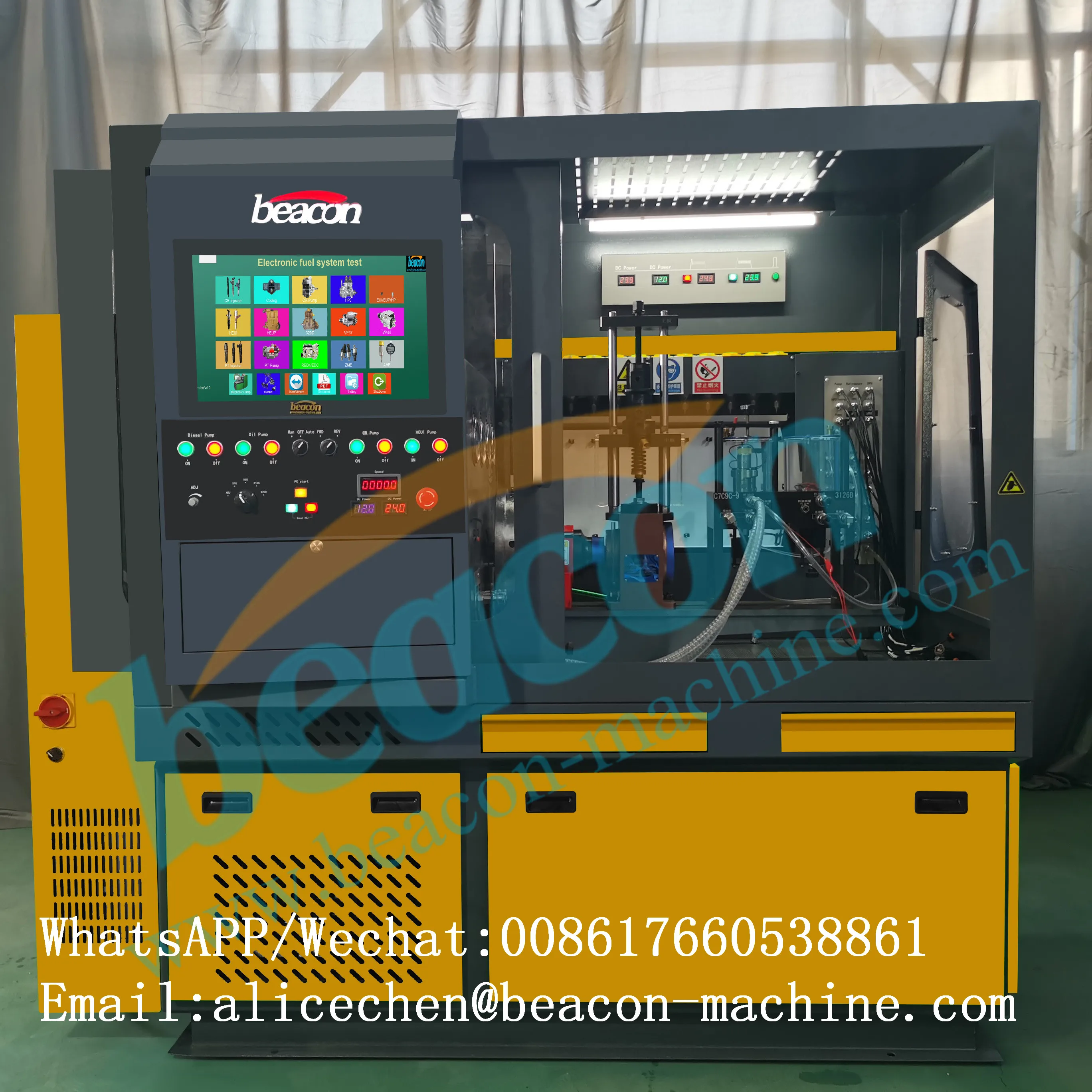 Испытательный стенд для насоса инжектора common rail CR708 CR708S |