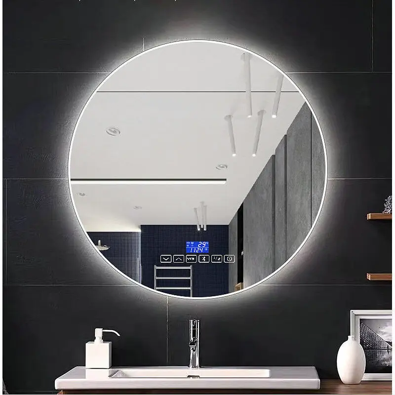 Круглые Гостиничный Противотуманный ТуалеТ Смарт - Очки Стены СветящиеСя