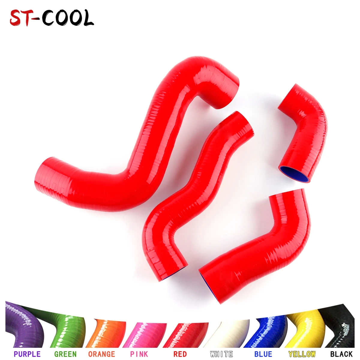 4 шт. силиконовые трубки для интеркулера 2006-2013 Mini Cooper S R56 R55 R57 MK2 N14 Turbo 2007 2008 2009 2010 2011