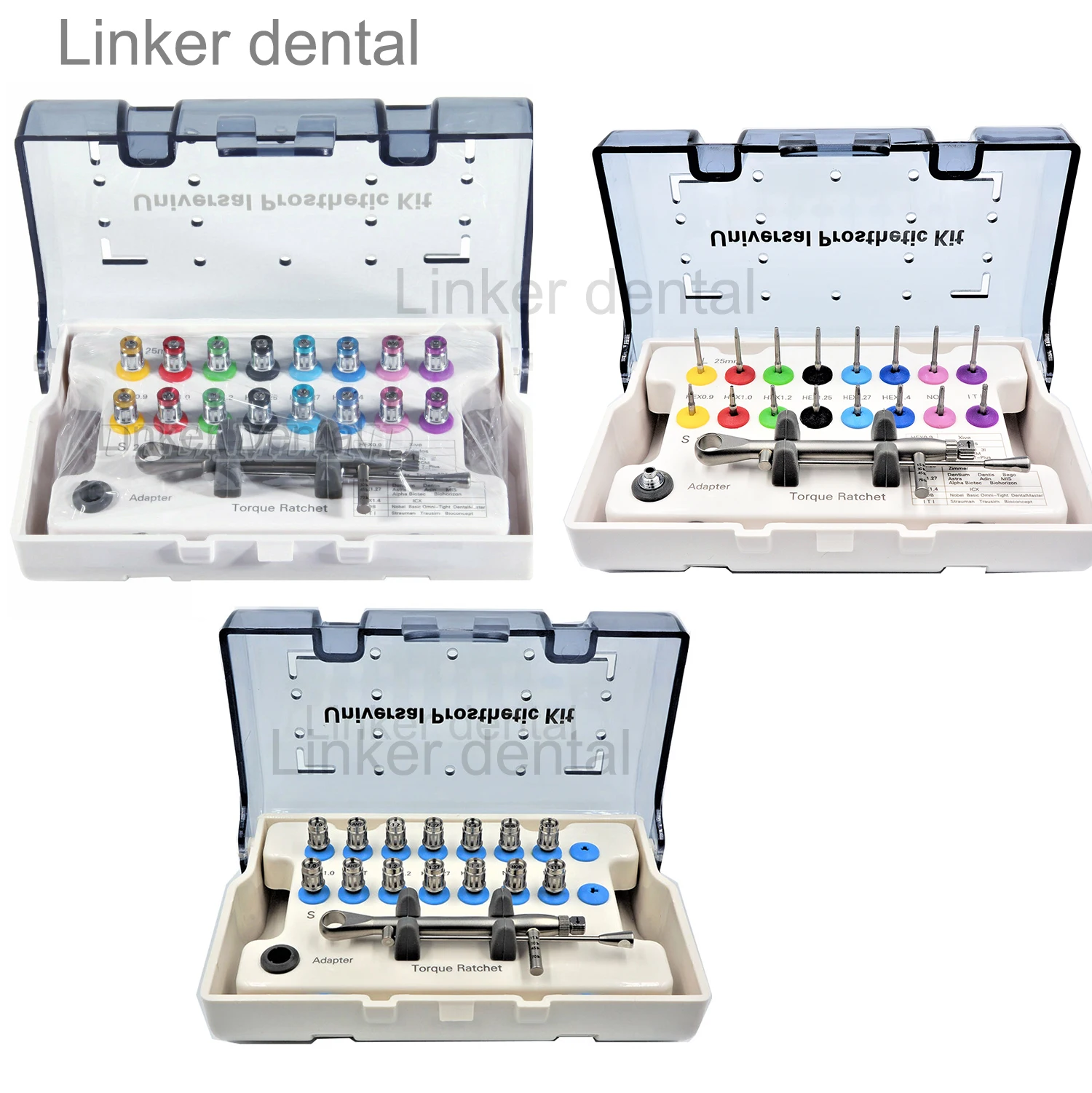 

Linker Dental Implant Torque Wrench Ratchet 10-70NCM With Screwdriver Repair Tools Drivers & Wrench Kit Dentistry Restoration