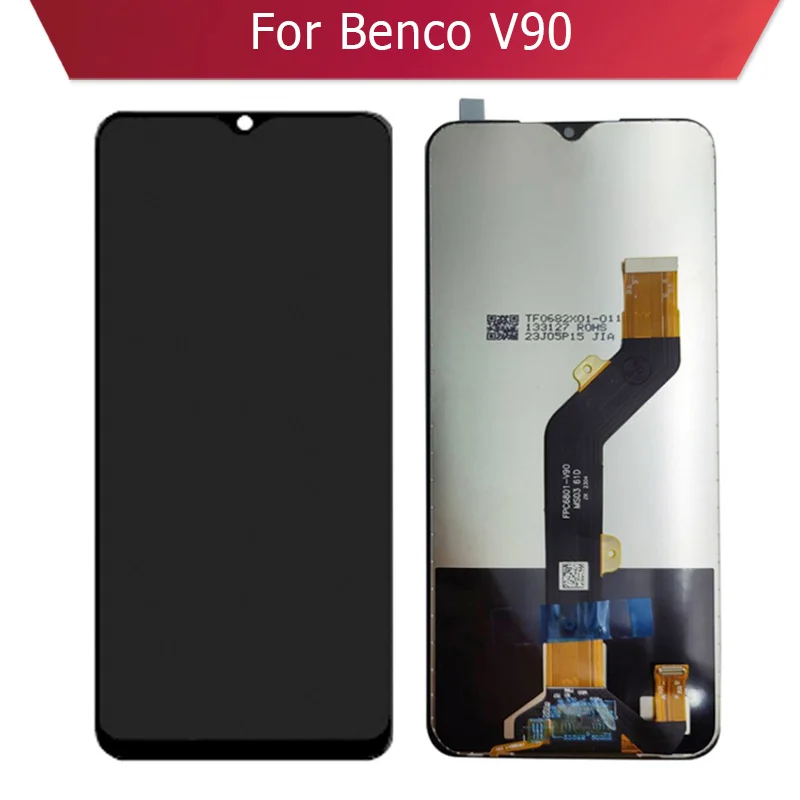 Фото Для Benco V90 ЖК-дисплей, экран мобильного телефона, полная сенсорная панель, стеклянная сборка, запасные части №1