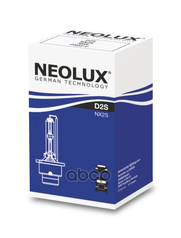 D2s (35w) 12v Лампа Xenon [Ксенон ,D2s ,Без Пра], 1шт. Картонная Коробка 35w P32d-2 10x1neolx Neolux арт. D2S-NX2S