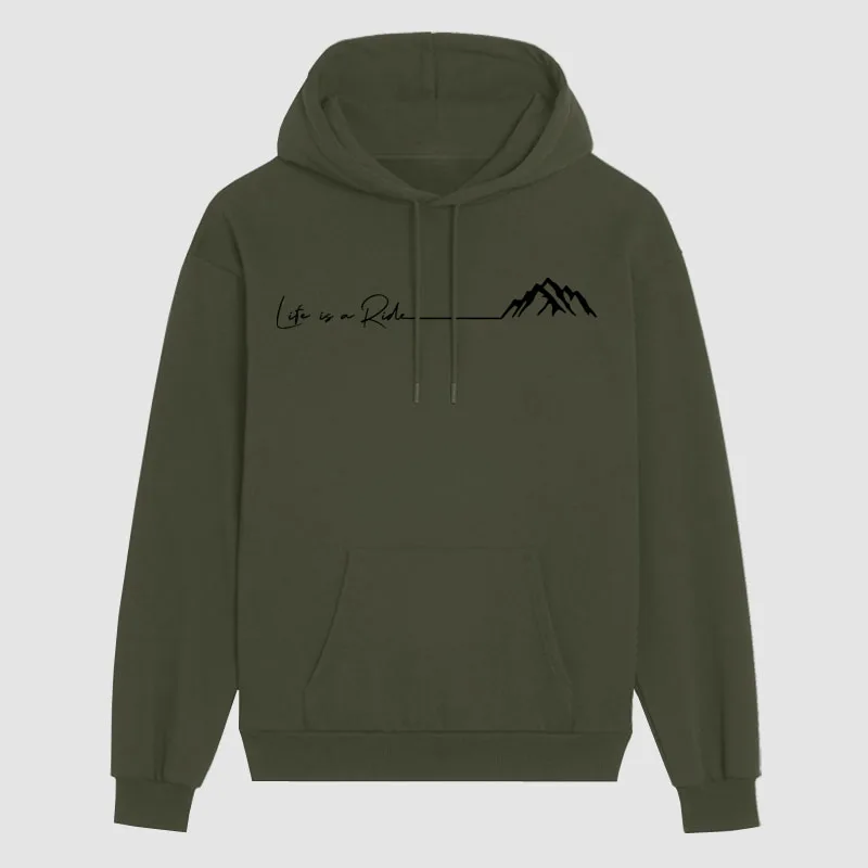 

Men's Outdoor Travel Is Part of Life New Oxygen Cotton Hoodie