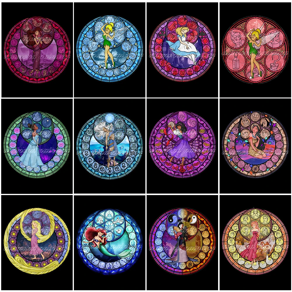 

Алмазная живопись из мультфильма «Принцесса из витражного стекла»