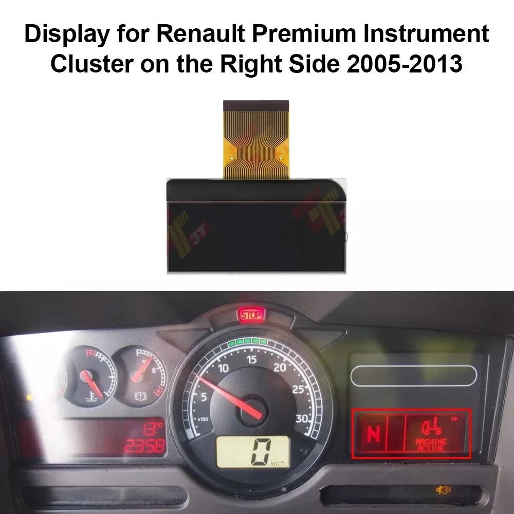 Фото ЖК-дисплей приборной панели для Renault Premium Magnum Midlum Ares Kerax Iliade, приборная панель №2