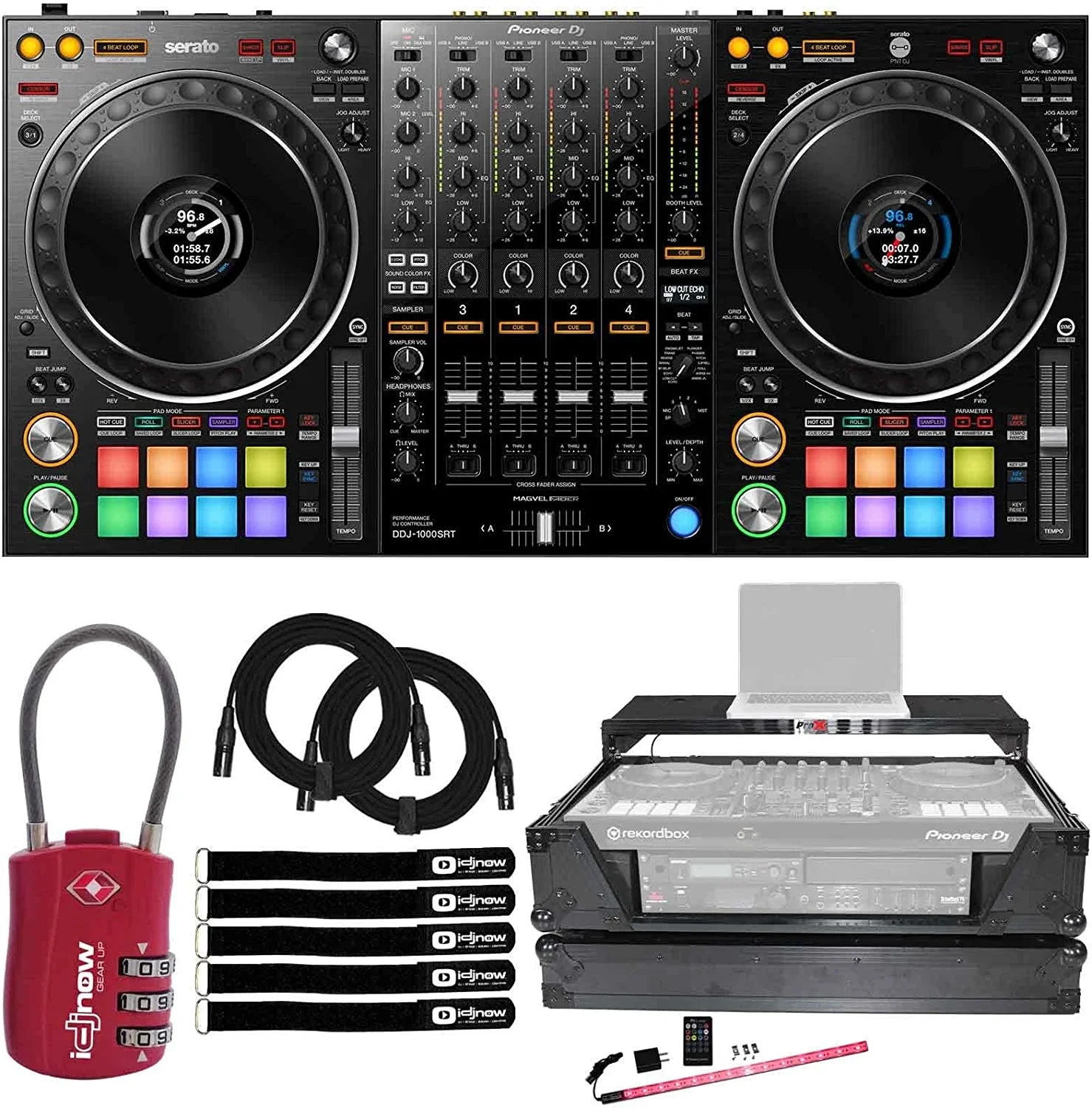 

#####@Pioneer DJ DDJ-1000SRT 1000 SRT 4-Channel Serato DJ Controller