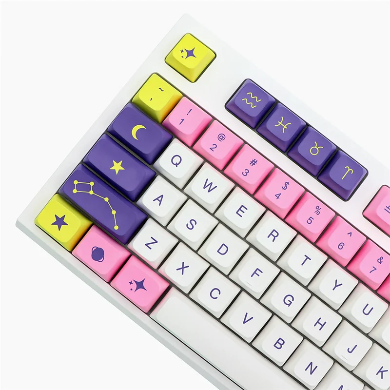 Пользовательская Астрология PBT 143 клавиши механическая клавиатура XDA профиль Cherry