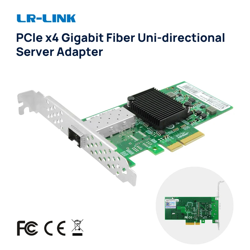 LR-LINK 9710HF-SFP PCIe x4          Intel I350AM2