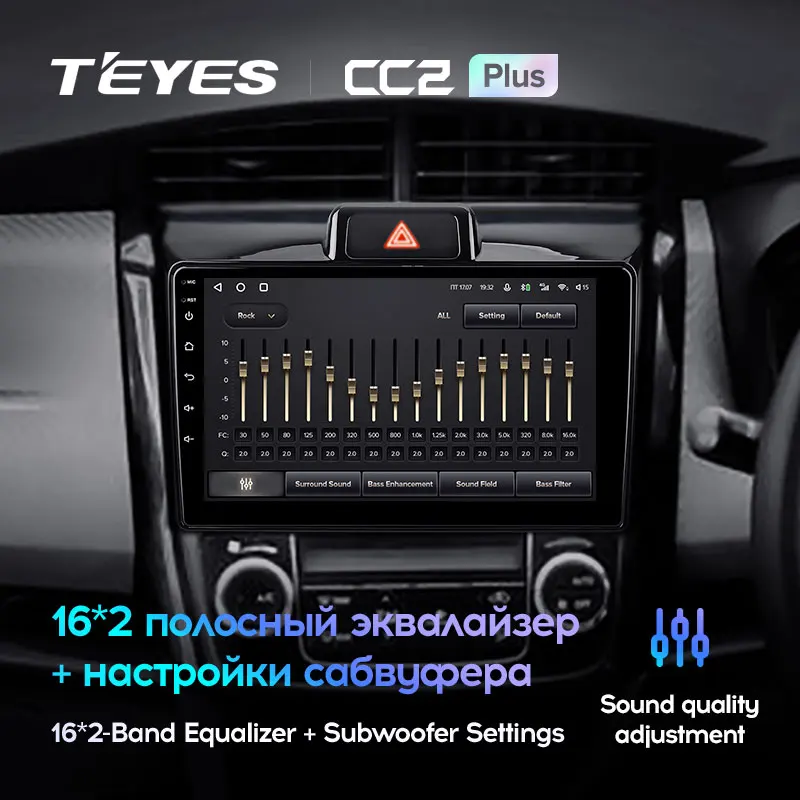 Teyes CC2L CC2 Plus для Toyota Corolla Axio 2 Fielder 3 E160 2012-2021 мультимедийный видеоплеер автомобиля с навигацией GPS Android без двухдинового DVD.