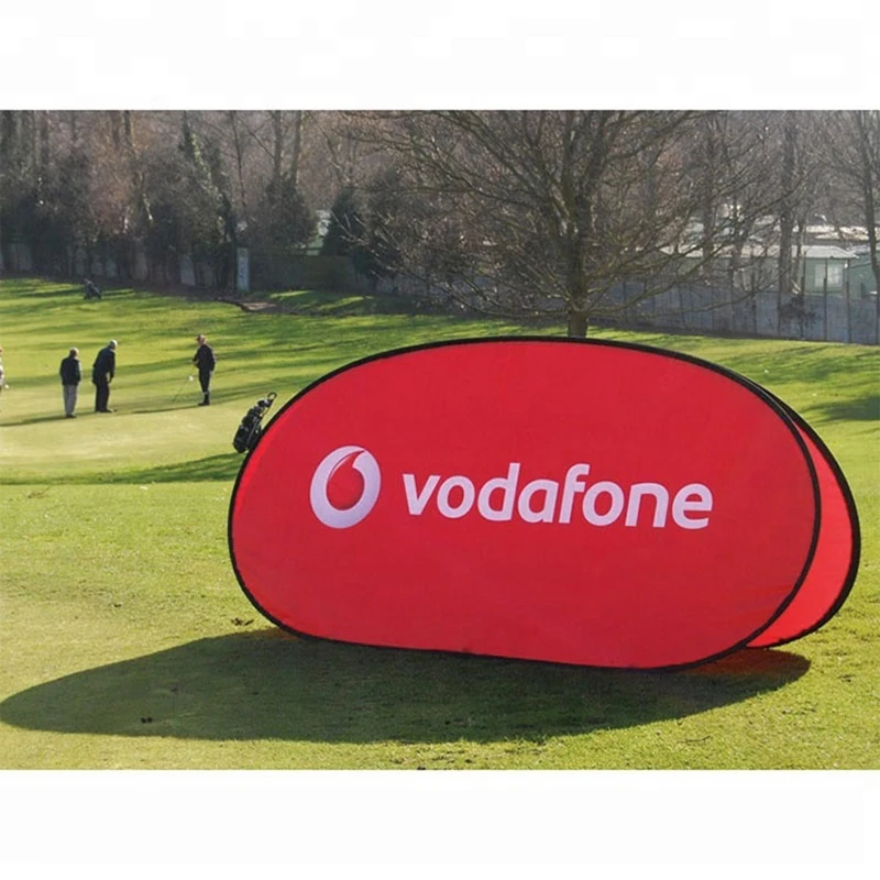 

Sports Events Golf Days Outdoor Banner Sign Pop Up Stand A Frame Sign