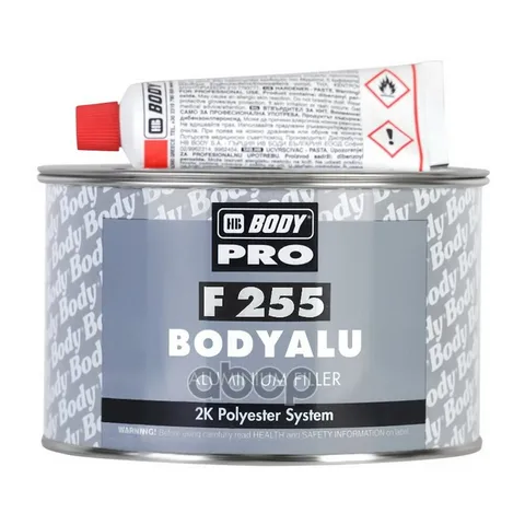 Шпатлевка полиэфирная с алюминием 0,25кг BODY 2550800050 HB BODY арт. 2550800050