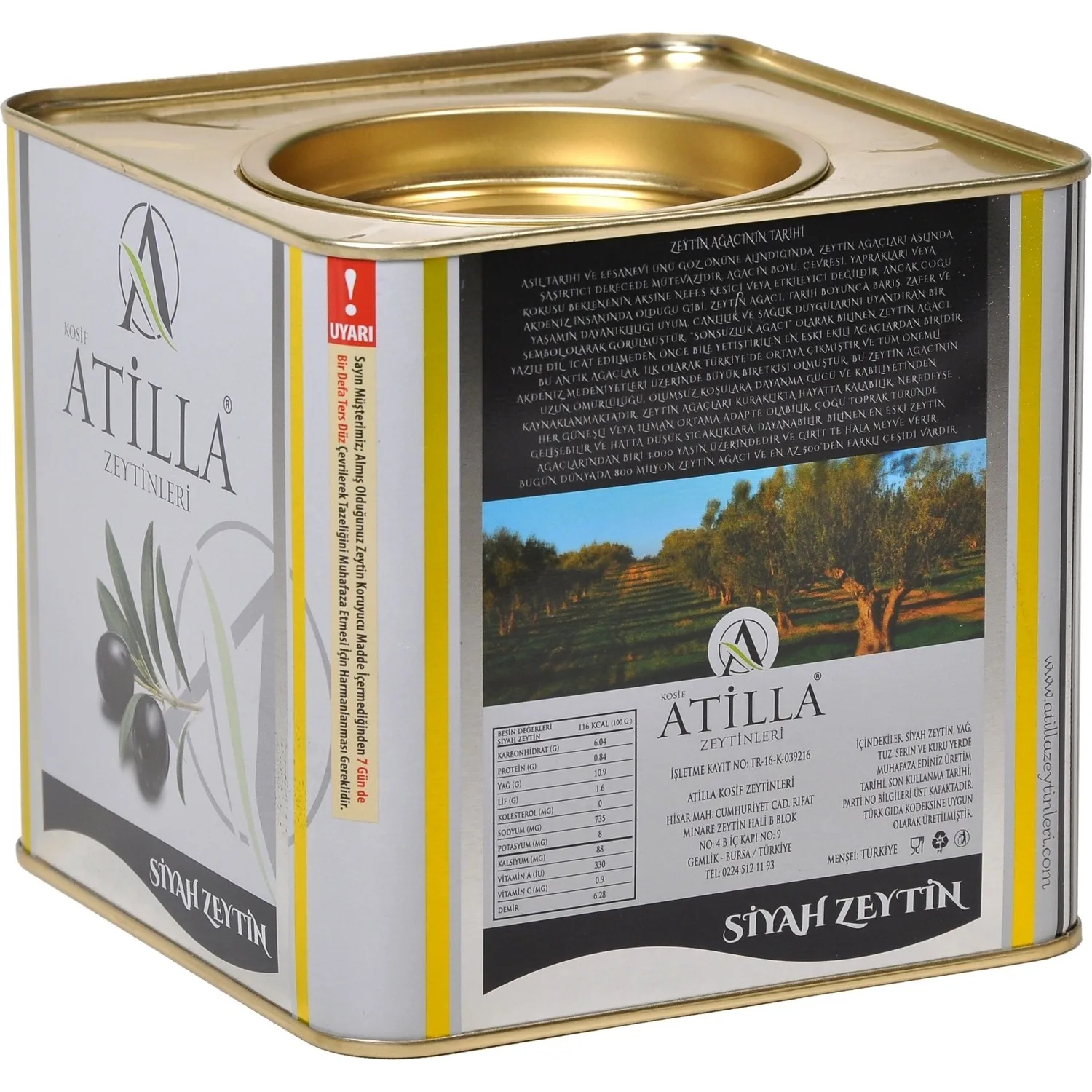 Рисунок 3 - Atilla Zeytinleri Натуральные (алые) 2