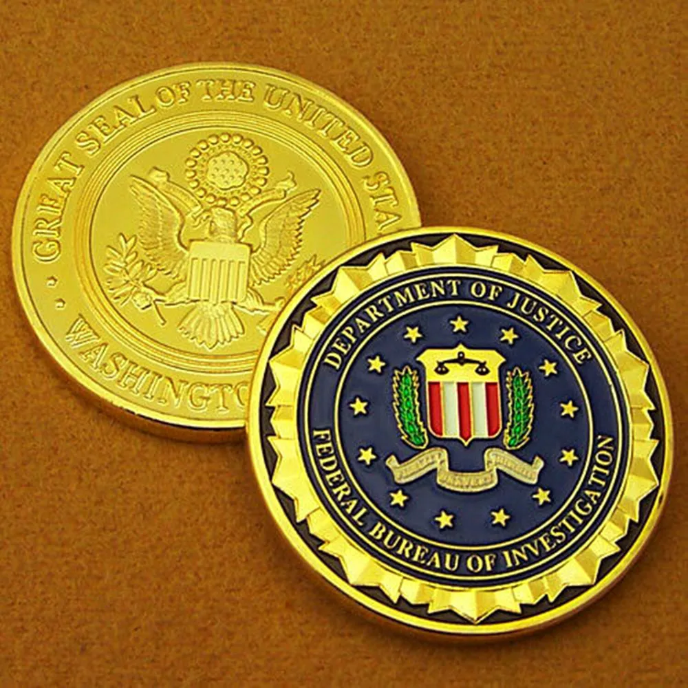 

US Department of Justice FBI Challenge Coin