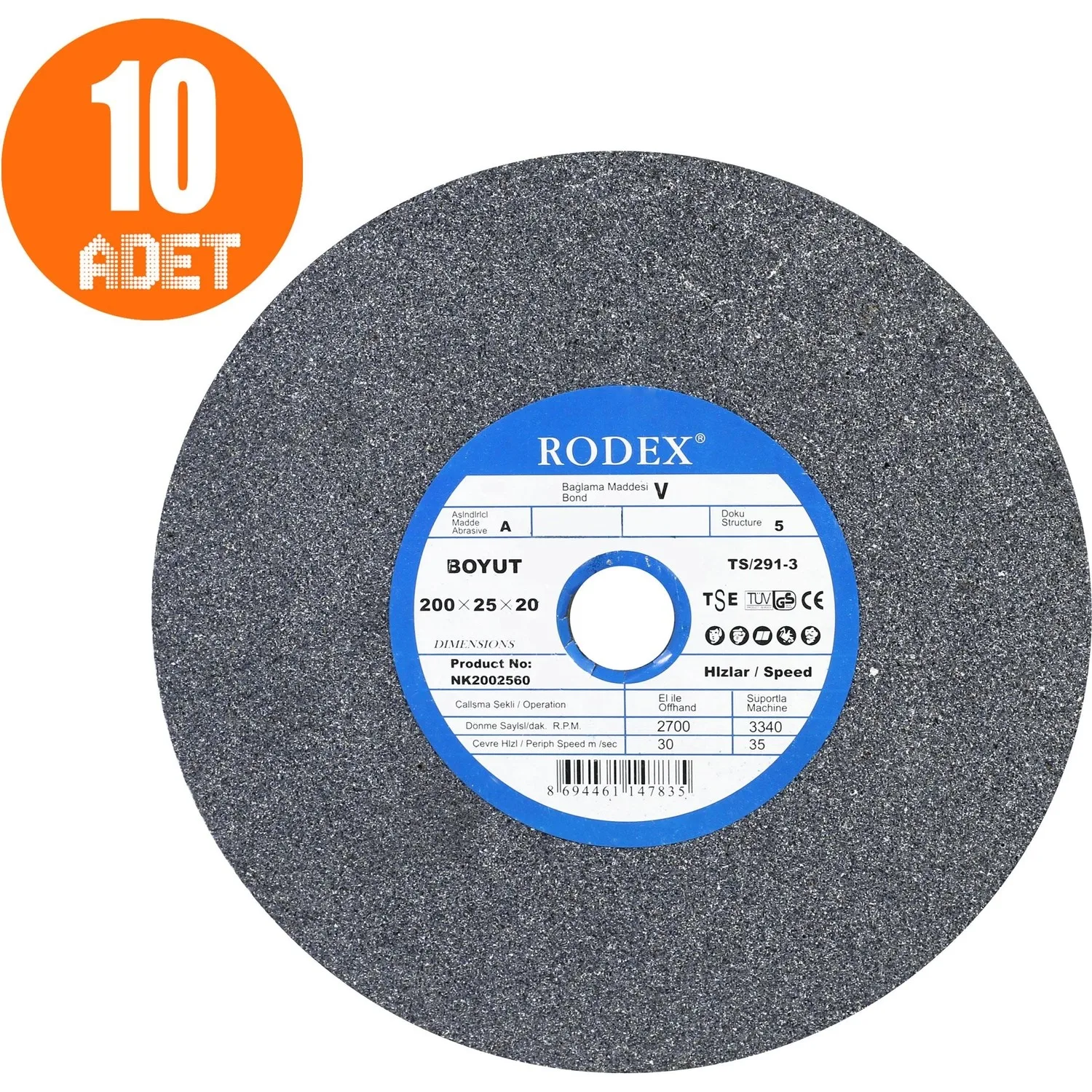Rodex Шлифовальный нож точильный
