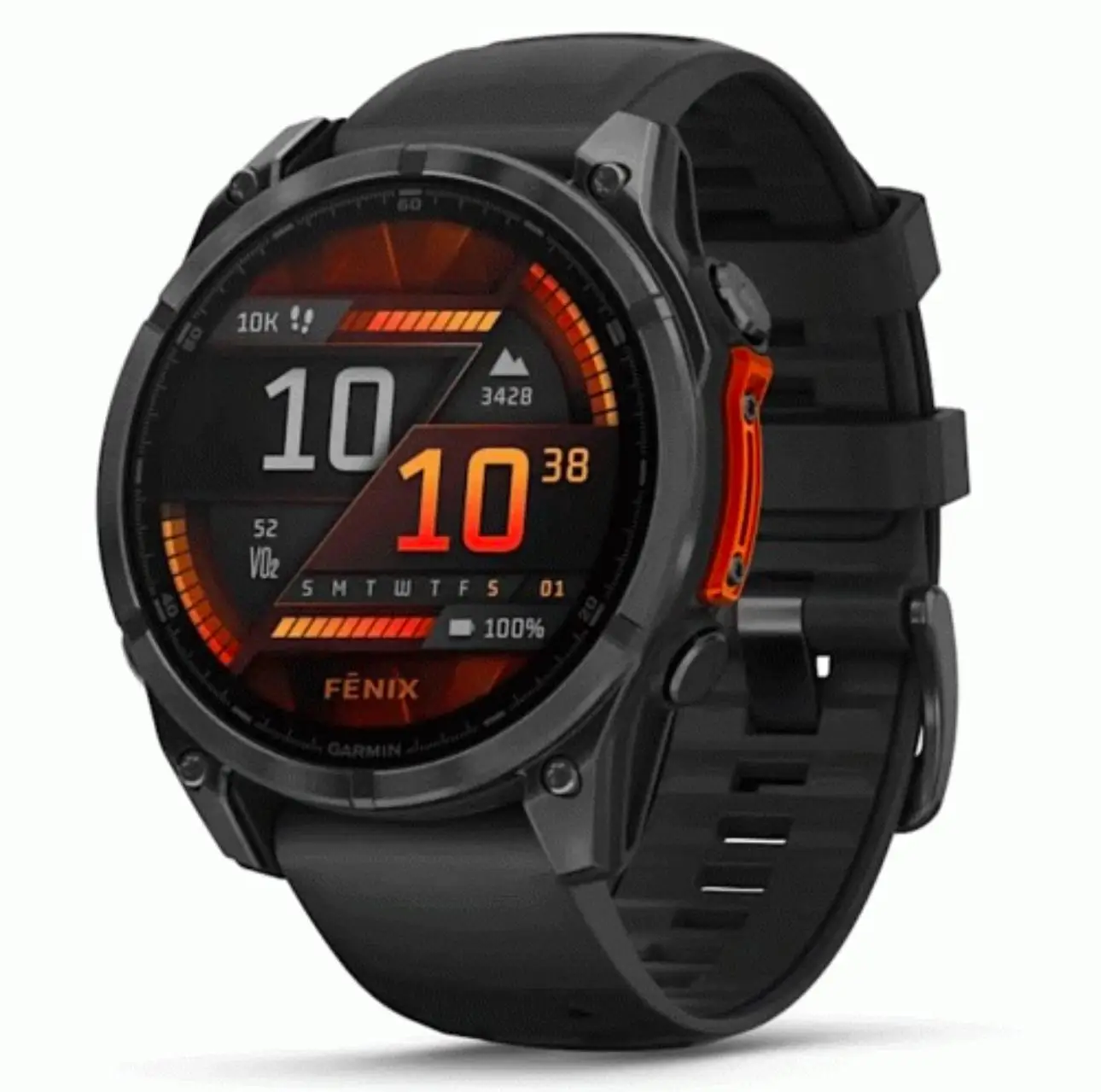 Фото Новые умные часы Garmin-Fenix 8 Sapphire Solar, мультиспортивные GPS-смарт-часы - 51 мм №2