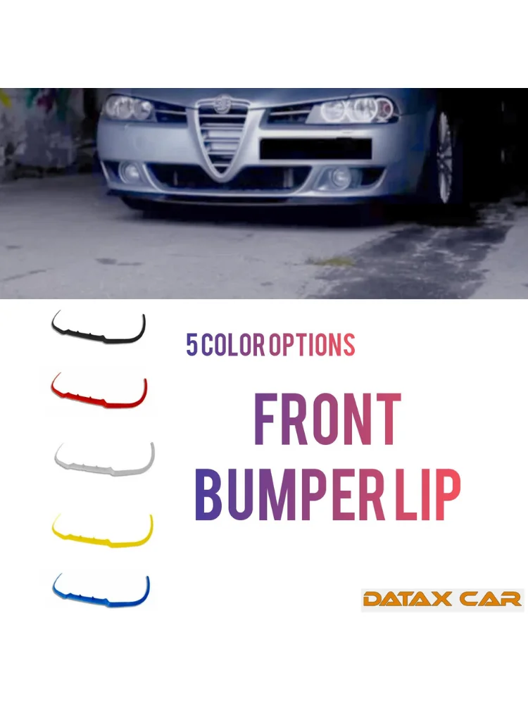 

3 шт., универсальный передний спойлер для Alfa Romeo 166 CUPRA R