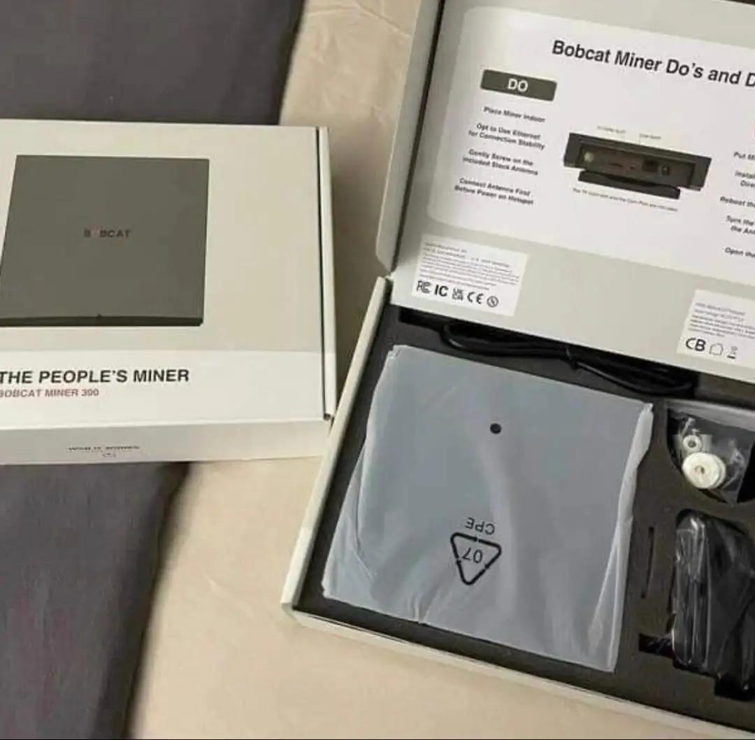 

Bobcat Miner 300 Helium Hotspot AU915 поставляется за 24 часа совершенно новый