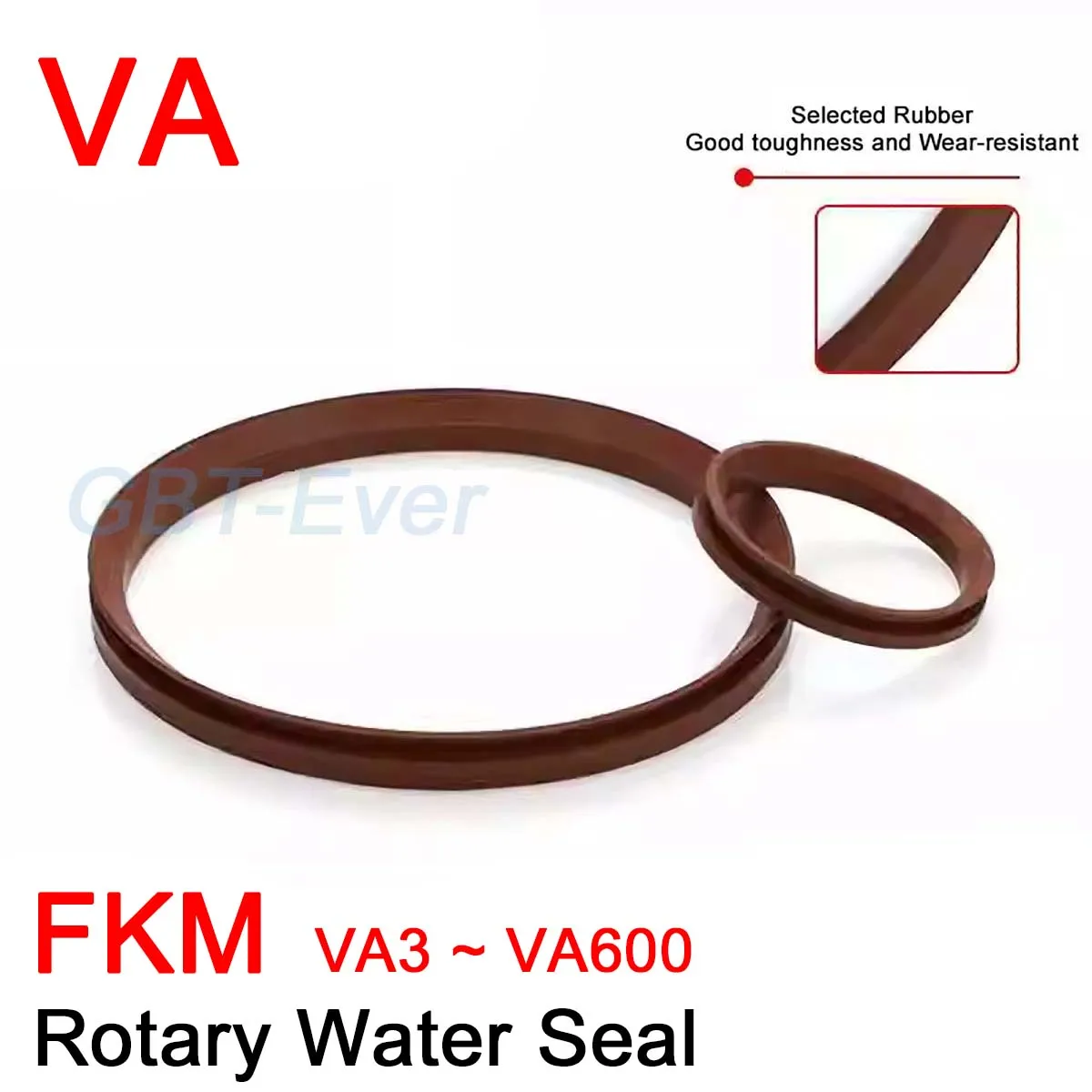 

Фторкаучуковые уплотнительные кольца VA-3 VA-4 VA-5 VA-6 VA-7 VA-8 VA-9 ~ VA-600