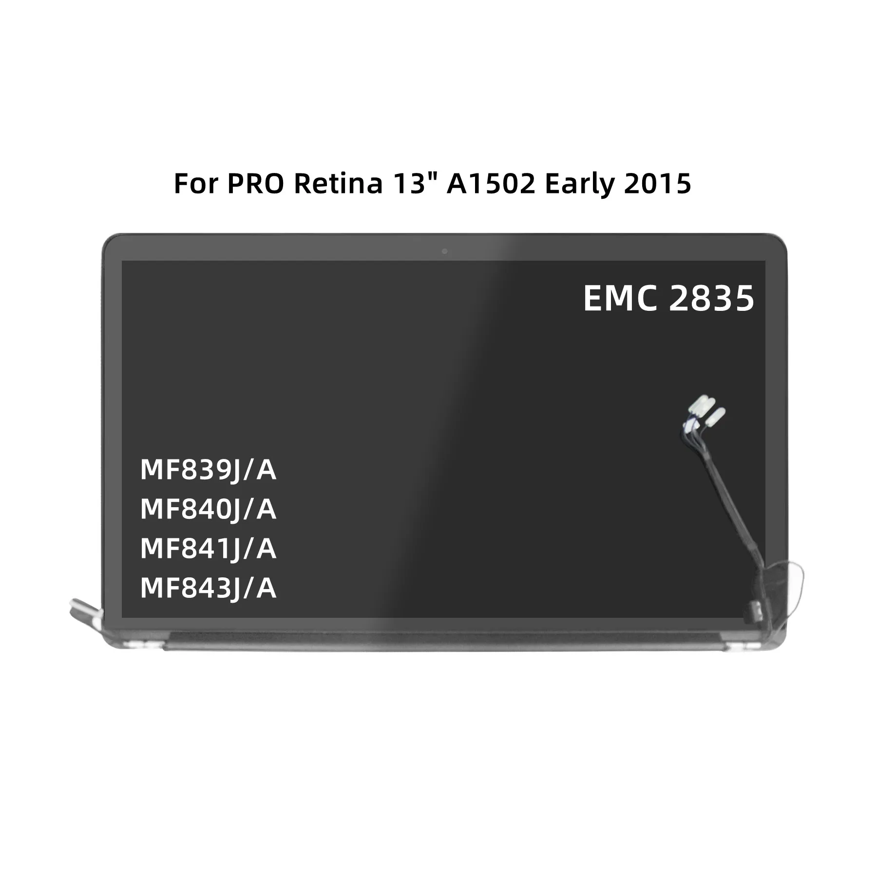 Замена экрана для MacBook Pro 13 &quotA1502 ранняя 2015 ЭМС 2835 фотоблесток полная сборка часть