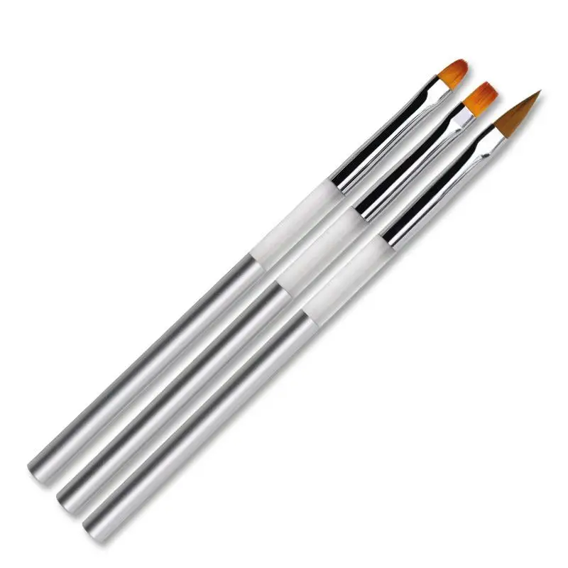 

3Pcs Nail Brush Nails Art Dotting Pen Drawing Liner Supplies Brush UV Gel Painting Manicure Accessoires Tools