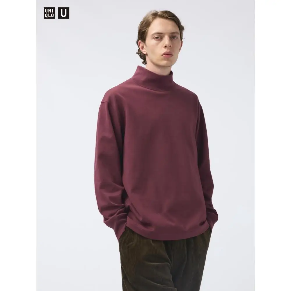 Свитер унисекс с имитацией шеи Uniqlo Japan