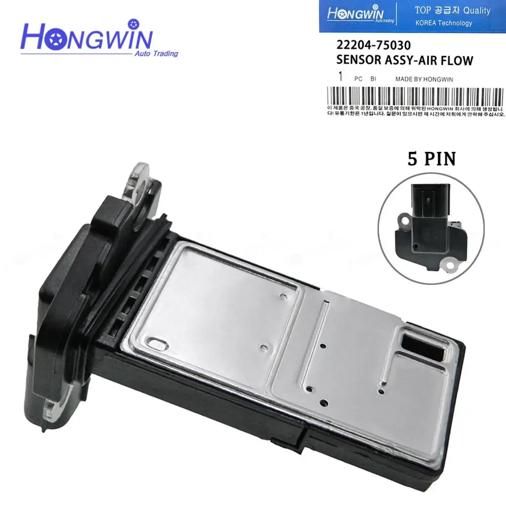 

Датчик массового расхода воздуха MAF подходит для Toyota Coaster Dyna Hiace 4runner Land Cruiser 22204-75030 2220475030 AFH70M-37,AFH70M37
