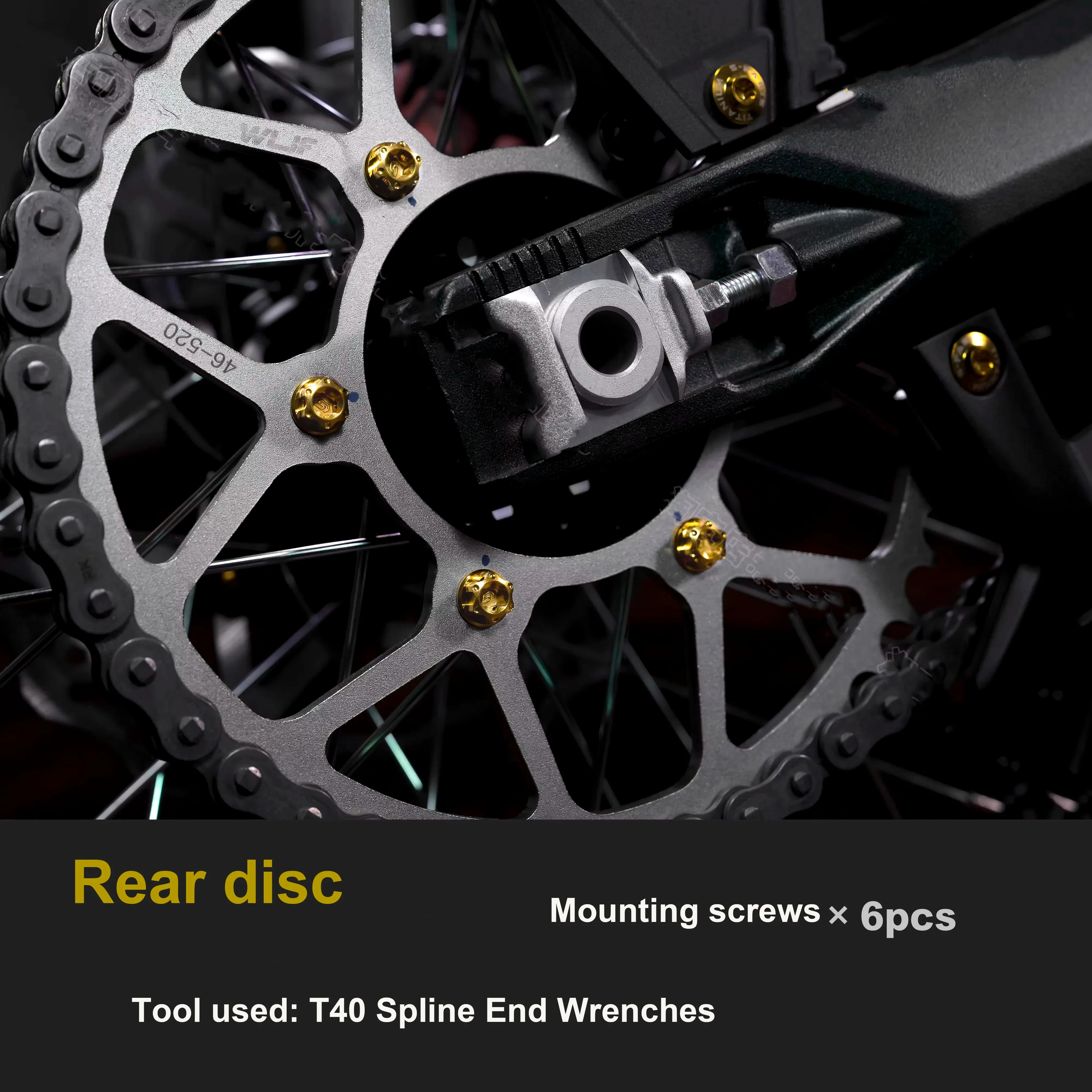 Модернизированные титановые винты Surron ULTRA BEE модификация для электрического