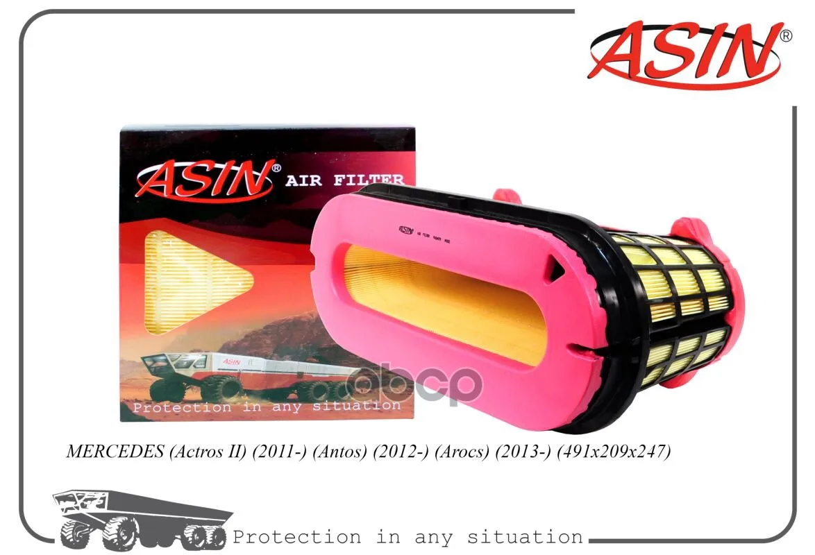 Фильтр Воздушный ASIN арт. ASIN.FA3479