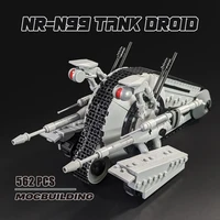 new star plan series ucs nr n99 droids tank set moc the wars building blocks diy assemble bricks model toy gifts