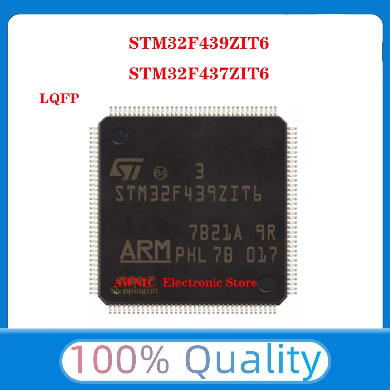 

100% New original STM32F439ZIT6 STM32F437ZIT6 Microcontroller Chip