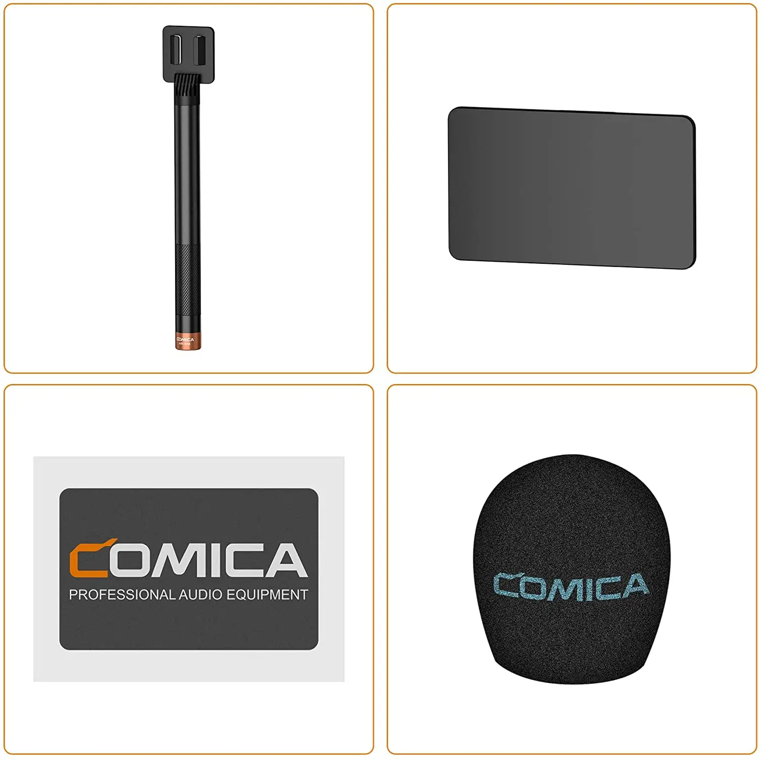 Comica HR-WM Handheld Adapter For Wireless Microphone Detachable Adapter Suitable For Interview Report Mic Accessories