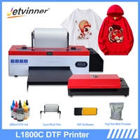 a3 dtf printer for epson l1800 heat transfer print directly transfer film dtf printer tshirt printing machine for fabric hoodies