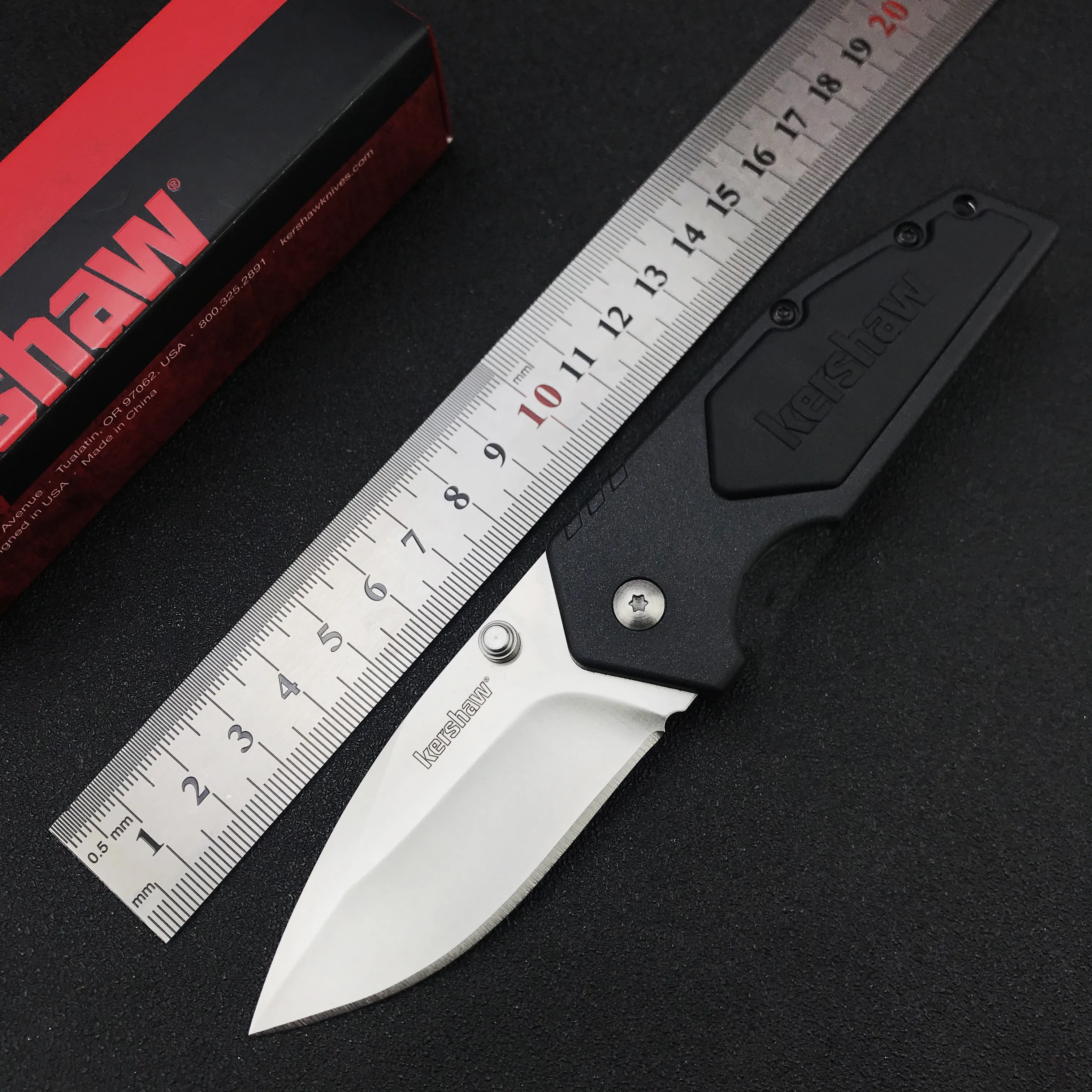 Карманный складной нож kershow 1446 8Cr1 3MoV стальное лезвие стеклянная наполненная