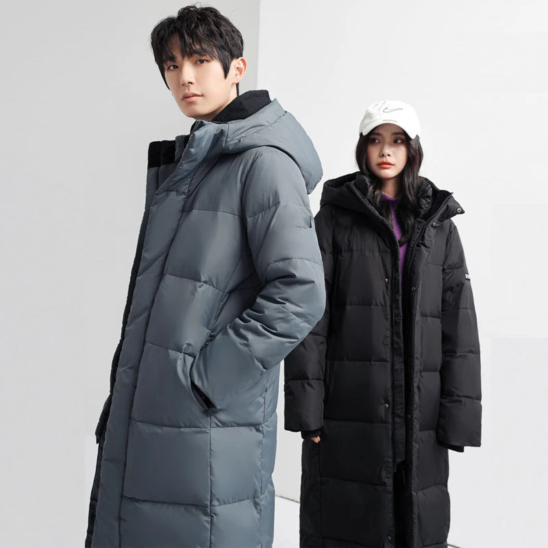 2022 Fashion Couples Thicken Down Coats For Men Winter Warm Windproof Casual Bread Long Hooded Women Puffer Jackets 215