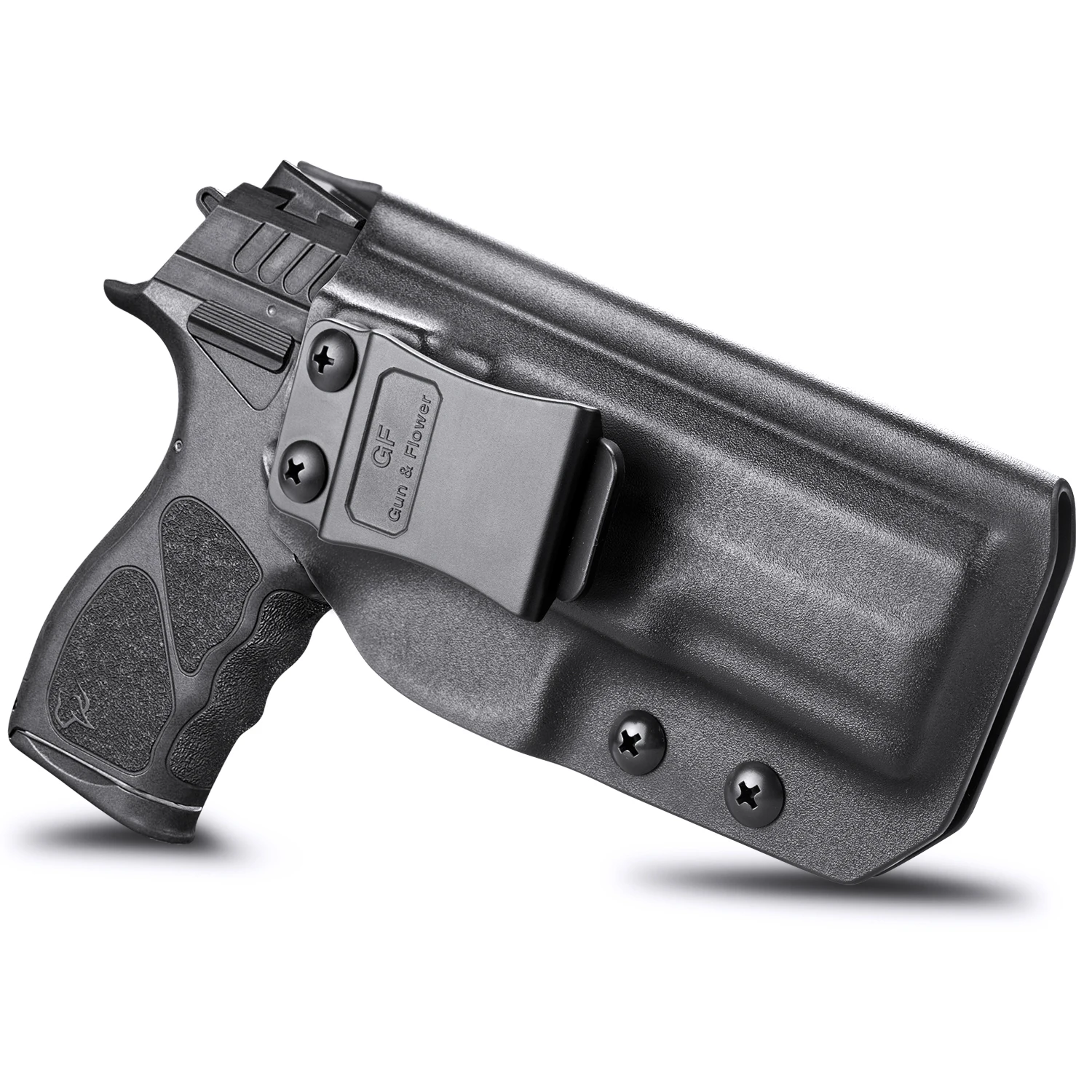 

Gun&Flower Taurus TH9C Pistol Kydex IWB Concealment Holsters with Plastic Belt Clip Right Hand