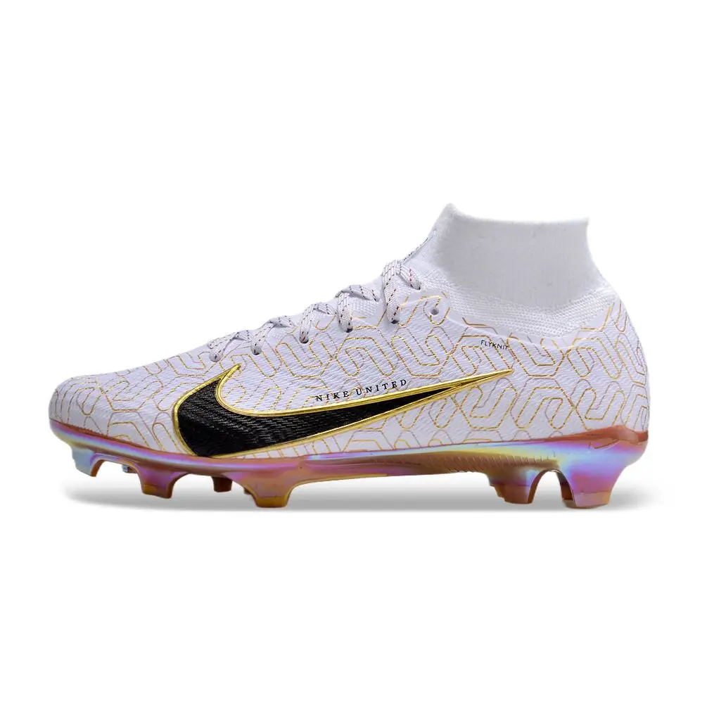 Мужские женский Кроссовки мужские модный ретро Mercurial Superfly 9 Elite FG футбольные бутсы