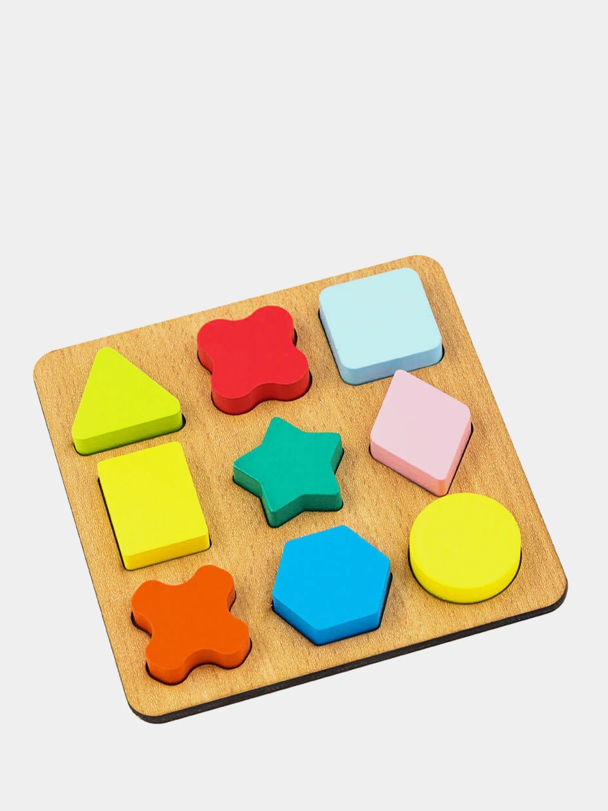 сортер для детей. развивающие игрушки. развивающие фигурки. сортер томик 1-94 геометрия. сортер деревянный геометрические фигуры.