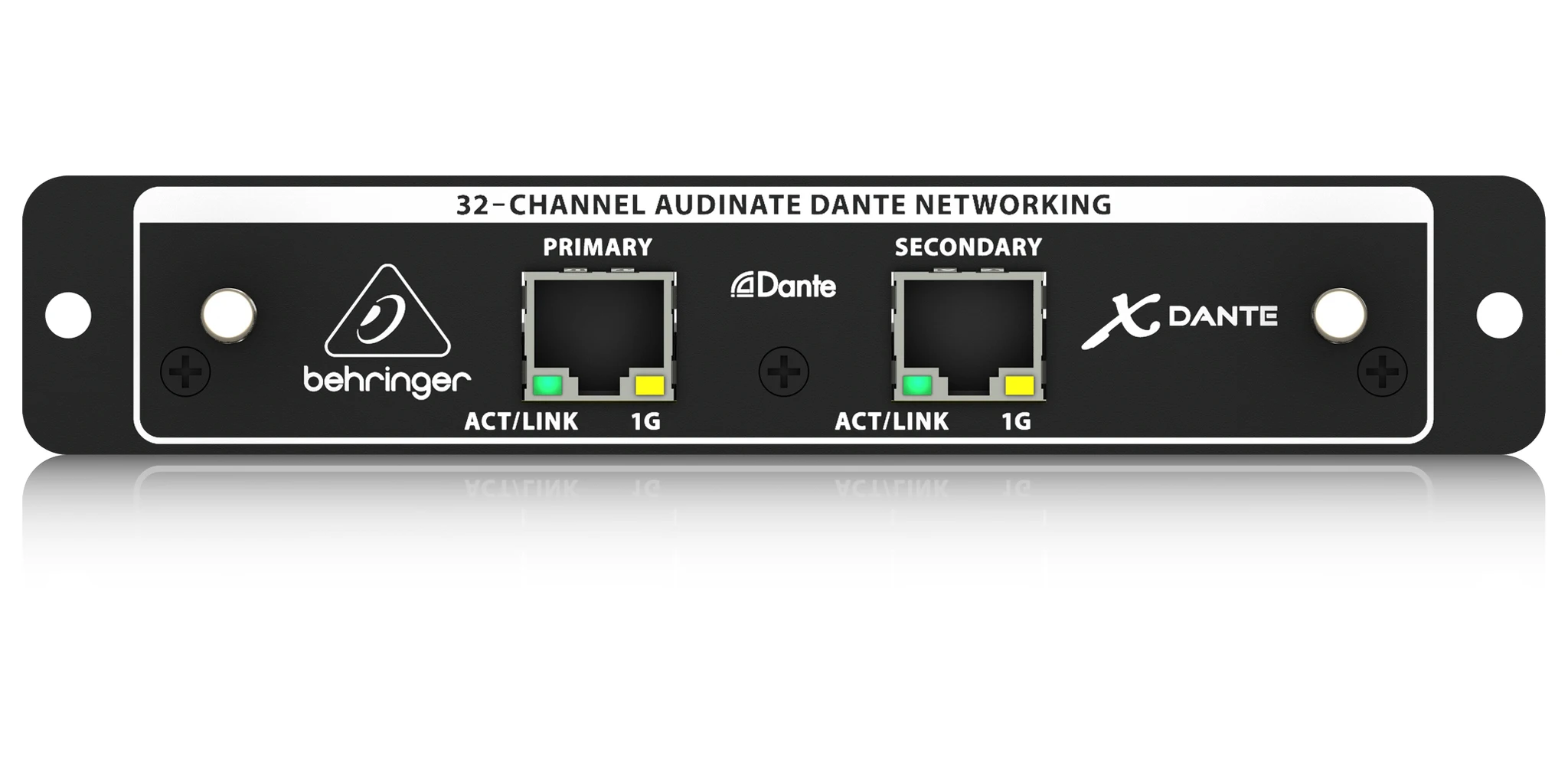 

100% OFFICIAL Behringer X-DANTE 32-channel Dante Expansion Card