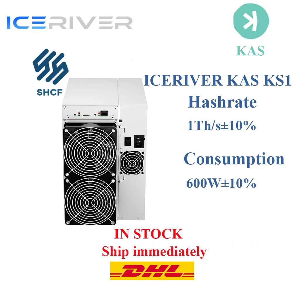 

TT ICERIVER KAS KS1 1TH 600W Miner Kaspa KAS Asic Mining Ship 23-30th Nov.