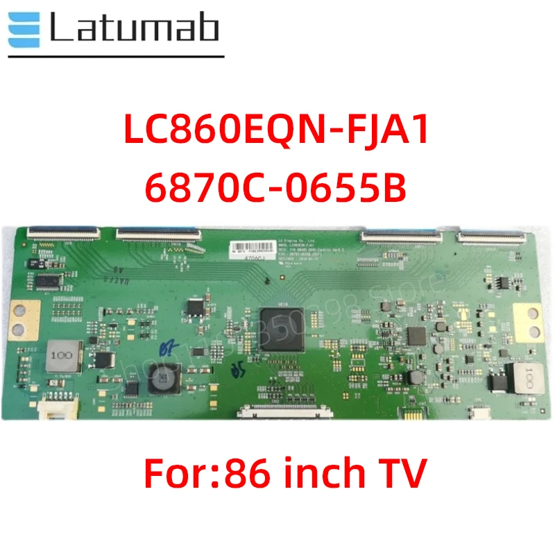 

Latumab оригинальный 6870C-0655B (H/F) Tcon плата V16 86UHD 60 Гц для LG LC860EQN-FJA1 Logic Board